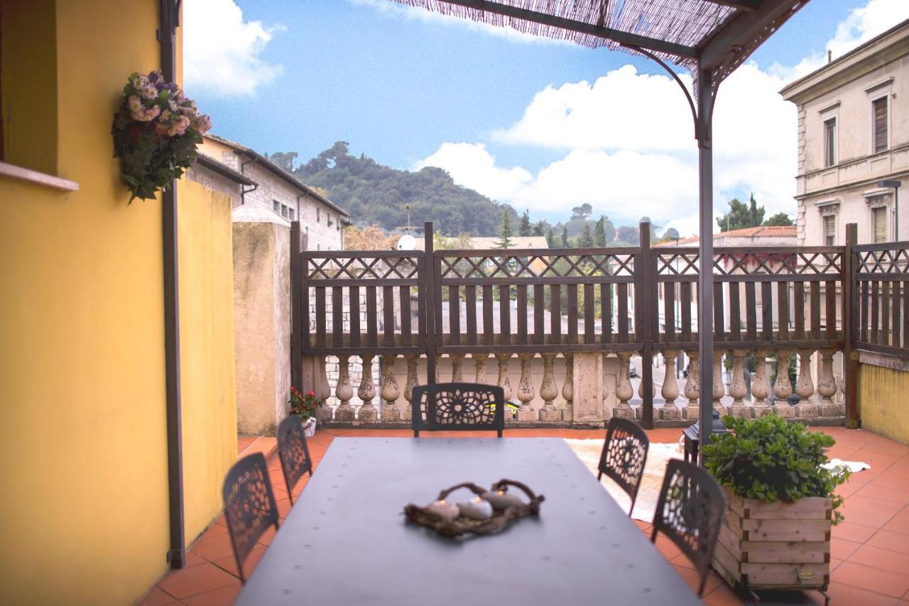 La Terrazza Appartement Spoleto Kamer foto
